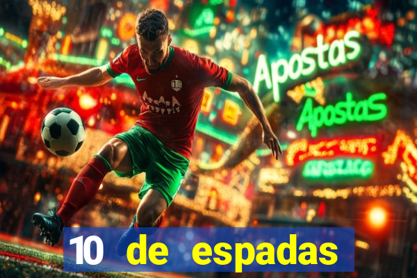 10 de espadas tarot amor